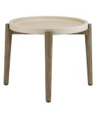 Table d'appoint Hector beige - 50x50x44 cm