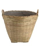 Pot de fleur Hector bambou  - 60x60x55 cm