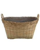 Pot de fleur Hector bambou  - 60x53x38 cm