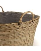 Pot de fleur Hector bambou  - 60x53x38 cm