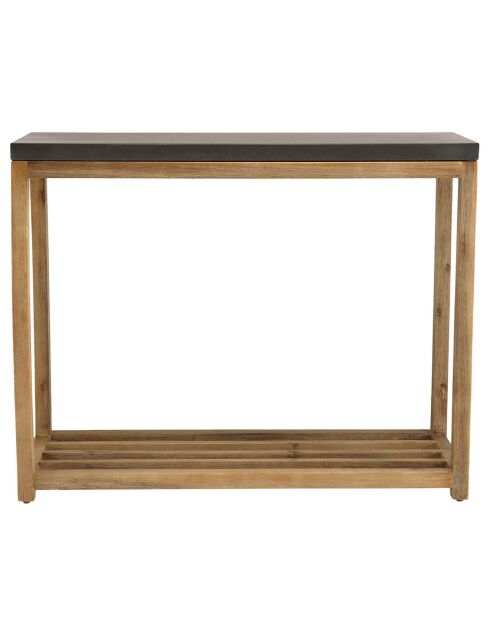 Hector console van hout/beton - 95,5x34,5x76 cm