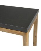 Console Hector bois/béton - 95.5x34.5x76 cm