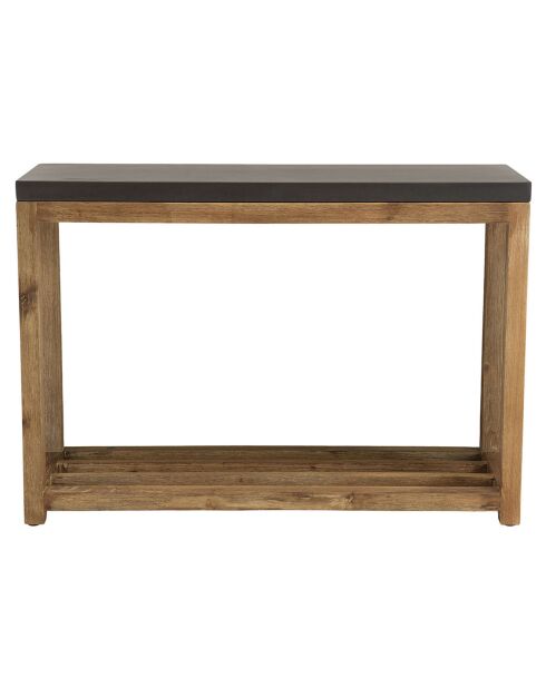 Hector console van hout/beton - 87x28x61 cm