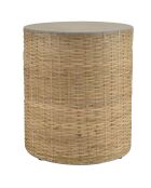 Table d'appoint Hector bambou  - 40x40x46 cm