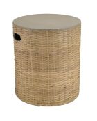 Table d'appoint Hector bambou  - 40x40x46 cm