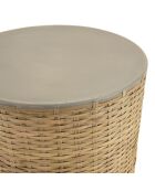 Table d'appoint Hector bambou  - 40x40x46 cm