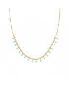 Collier Alegria en Laiton doré