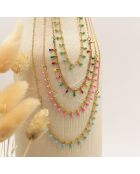 Collier Alegria en Laiton doré