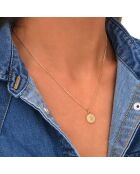 Collier Mini Love & Luck Etoile en Laiton doré
