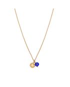 Collier Nazar en Laiton doré