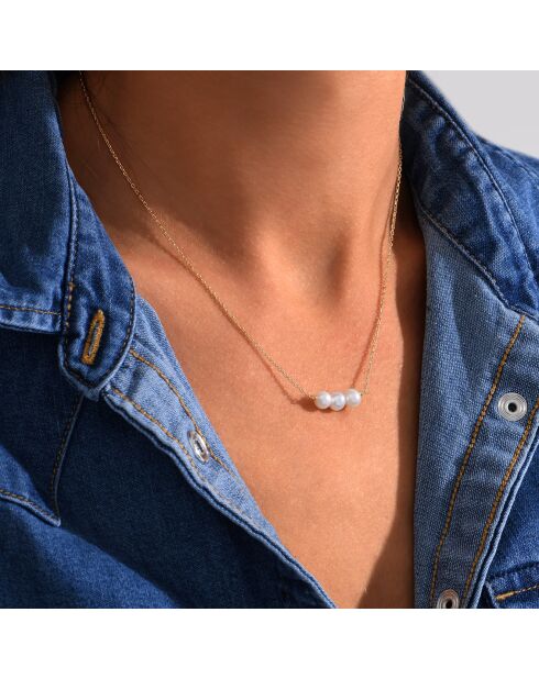 Collier Adèle en Laiton doré