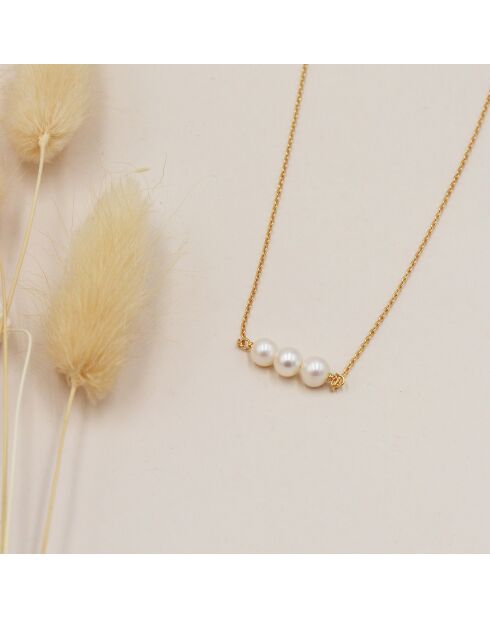 Collier Adèle en Laiton doré