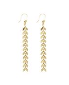 Boucles d'oreilles Pia en Laiton doré
