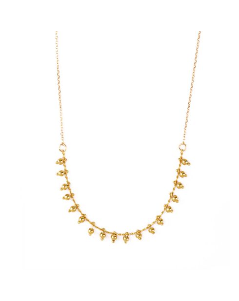 Collier Gypsie en Laiton doré
