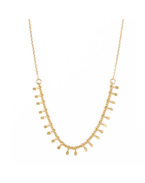 Collier Alegria en Laiton doré