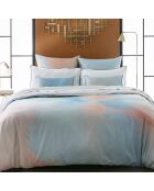 Parure housse de couette 100% Satin de Coton Bahia multicolore