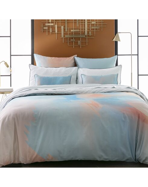 Parure housse de couette 100% Satin de Coton Bahia multicolore