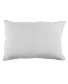 Taie d'oreiller 100% Gaze de Coton blanche