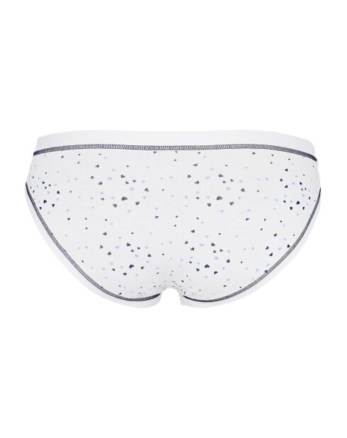 3 Culottes Ina bleu/blanc