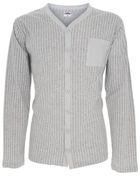 Pyjama manches longues Jai gris