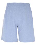Pyjama manches courtes Naveen blanc/bleu denim