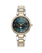 Montre Femme Quartz en Acier Etoile argenté/doré