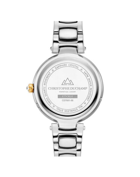 Montre Femme Quartz en Acier Etoile argenté/doré