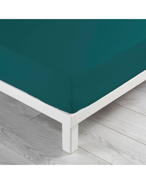 Drap housse Linette pétrole