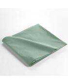 Drap plat 100% Coton Bio Biolina sauge