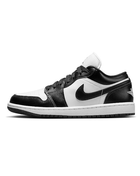 Air Jordan 1 Low Panda leren sneakers (2023) wit/zwart