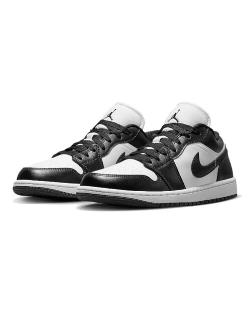 Air Jordan 1 Low Panda leren sneakers (2023) wit/zwart
