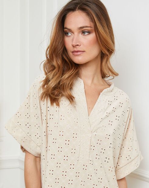 Robe Delia beige