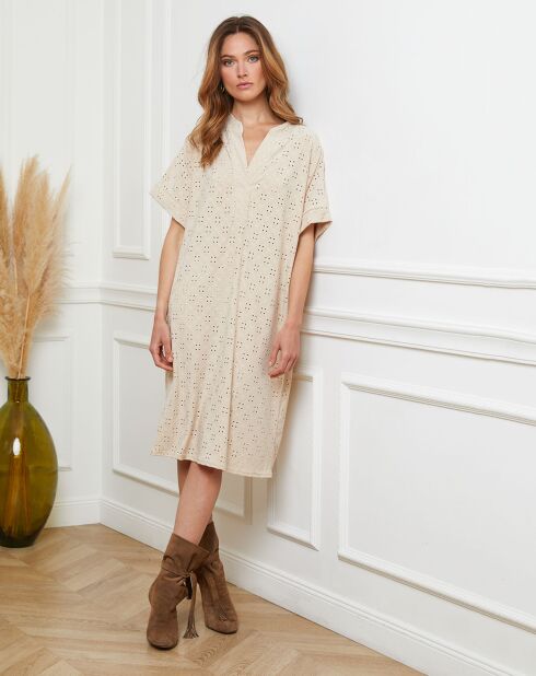 Robe Delia beige