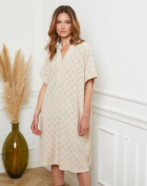 Robe Delia beige