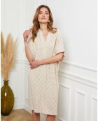 Robe Delia beige