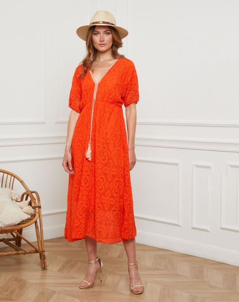 Robe Farelle orange
