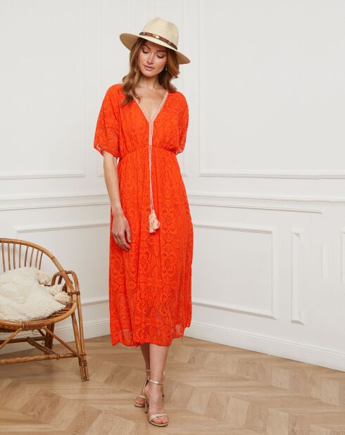 Robe Farelle orange