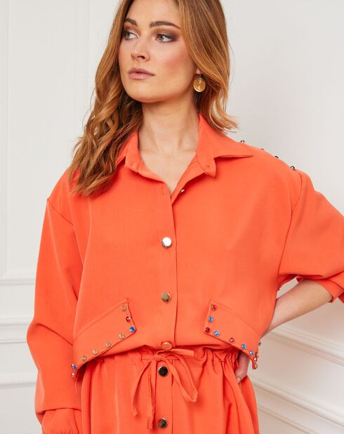 Robe Ginger orange