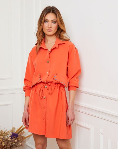 Robe Ginger orange