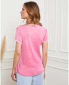 T-Shirt Helios rose