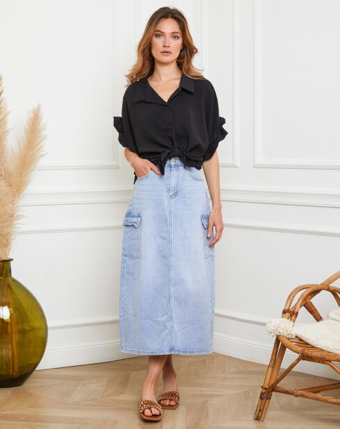 Jupe Ibicus bleu jean's