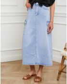 Jupe Ibicus bleu jean's