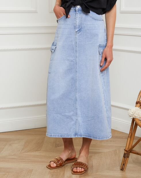 Jupe Ibicus bleu jean's