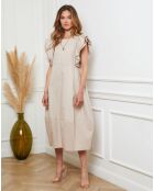 Robe Loulou beige