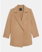 Veste en Laine & Cachemire Mathilde camel