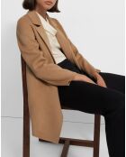 Veste en Laine & Cachemire Mathilde camel