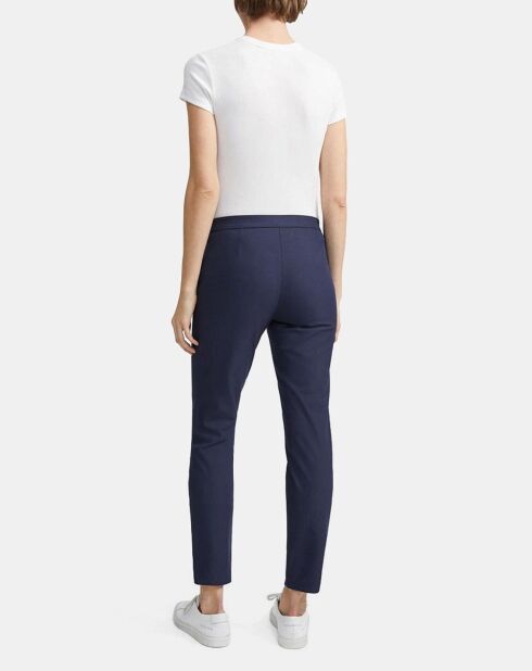 Pantalon en Coton mélangé Thaniel bleu marine