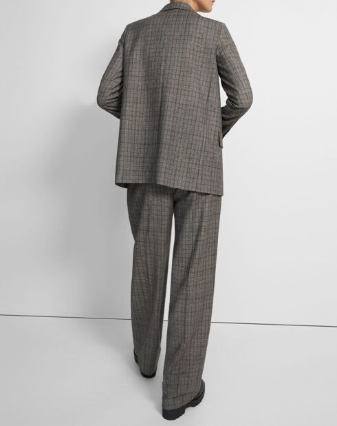 Veste 100% Laine Odelia grise
