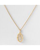 Pendentif Main de Fatma or jaune