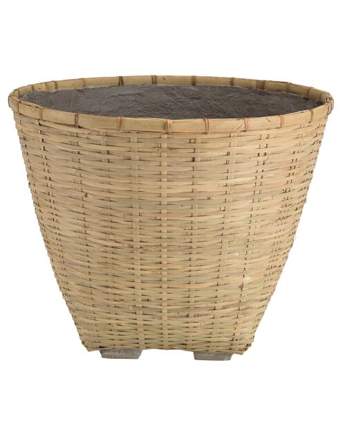 Hector Blumentopf aus Bambus - D.60x47 cm